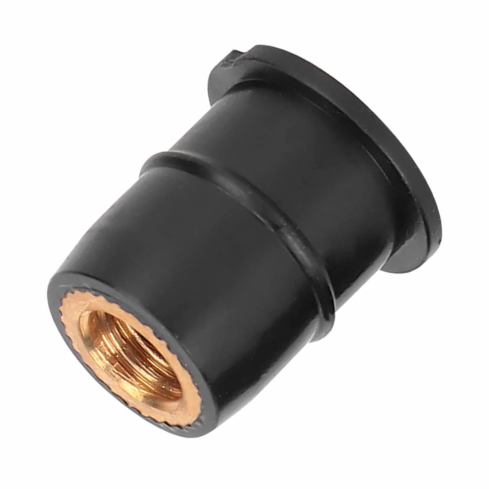 Wkładka Gumowa Nakrętka M6 10PCS M6x0.8mm Gumowy Mosiądz do Motocykla ATV