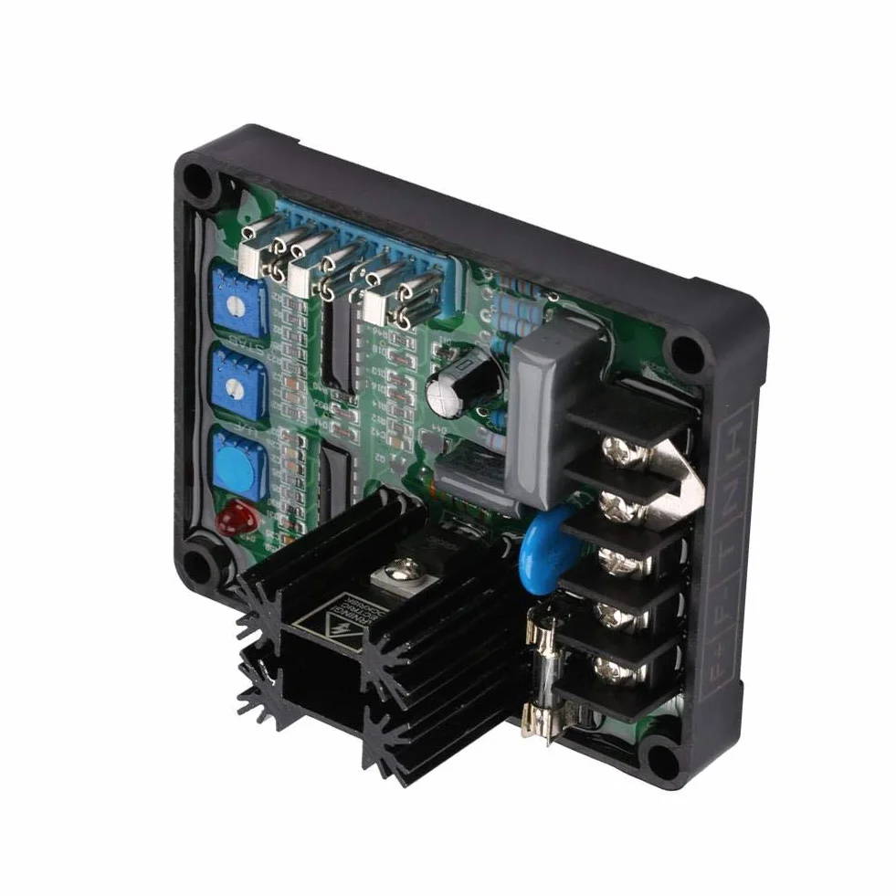 Regulator napięcia GAVR-8A, moduł automatycznego regulatora napięcia uniwersalnego generatora AVR 110/220/440 VAC Programowalny regulator napięcia wejściowego