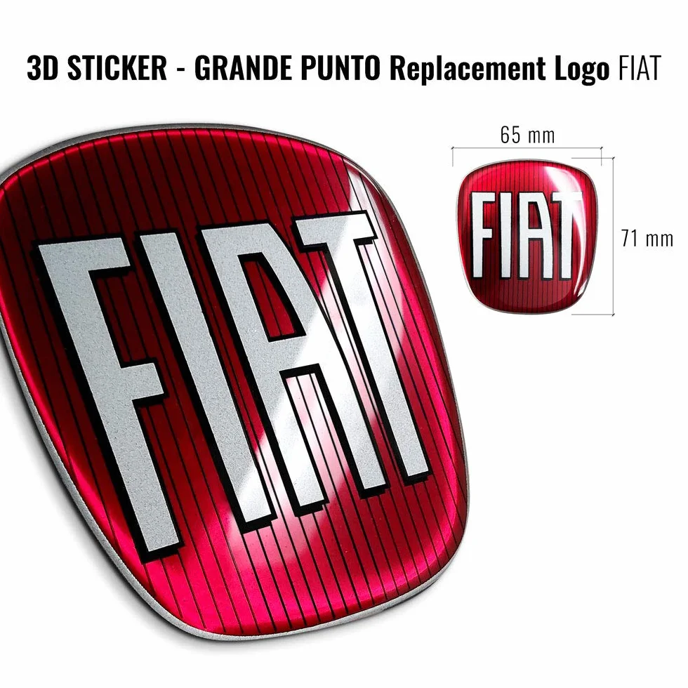 AMS 32014 Fiat 3D Część zamienna Logo do Grande Punto
