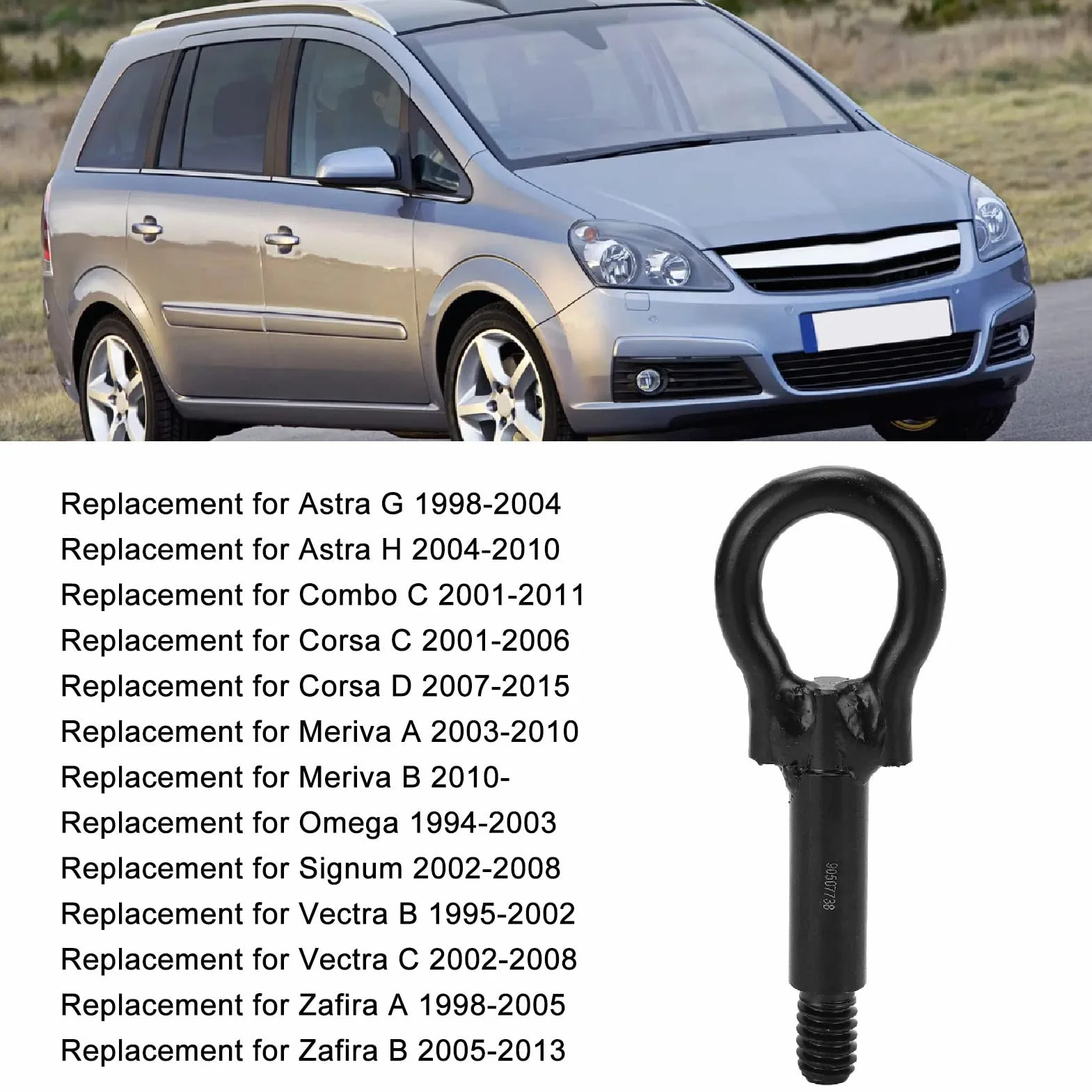Hak holowniczy 90507738 do VECTRA ZAFIRA MERIVA