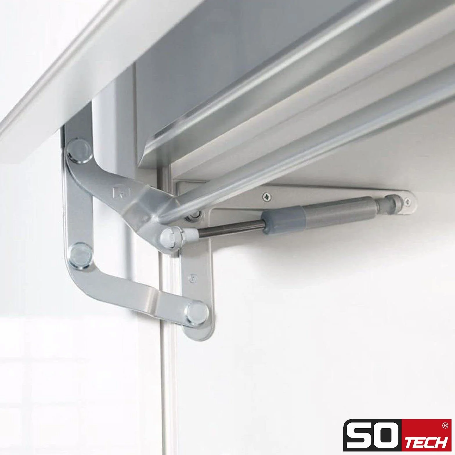 2 x SO-TECH® Original Lift-o-Mat Gasdruckdämpfer 200 N Gasdruckfeder für Kesseböhmer Beschlag