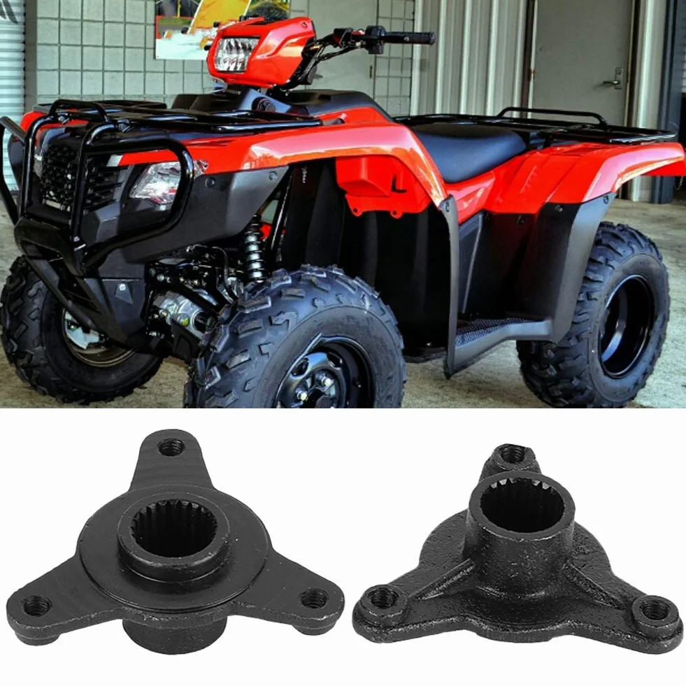 Piasta osi tylnego koła, 78 mm 23T Spline 3 Stud tylna oś koła piasta pasuje do ATV507 ATV516F ATV517F ATV Go Kart Wheel modificationgo kart zestaw osi 23 piasty wielowypustowej