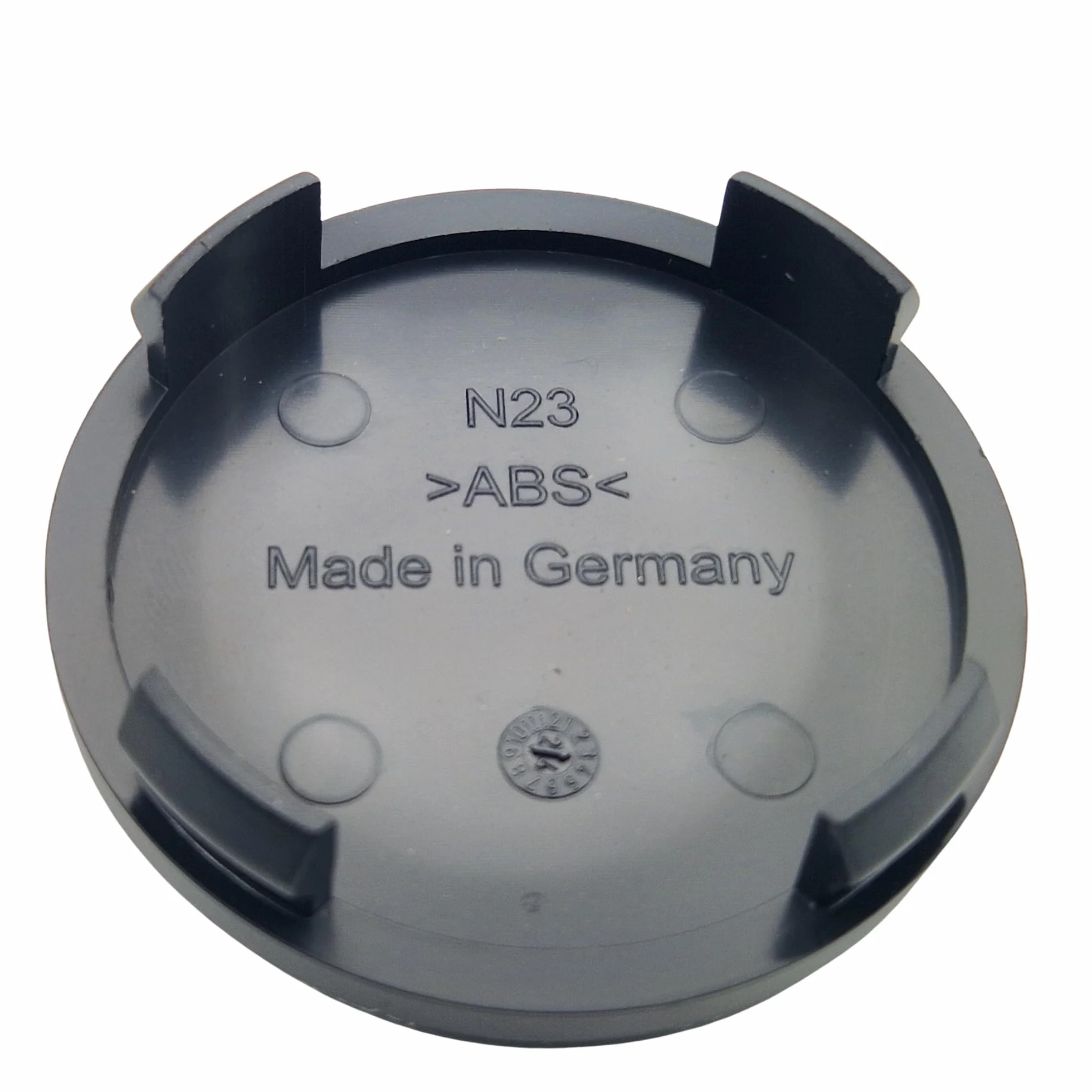 1 x ATS dekiel do felg 60 mm, węgiel (N23) ciemny 3D (ATA) - oryginalna zaślepka do felgi/pokrywa piasta/osłona piasty