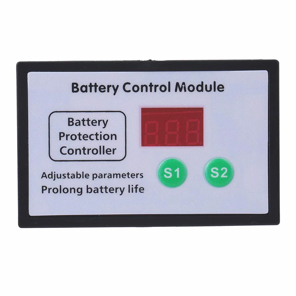 Kontroler baterii, 10 V-60 V 30 A moduł sterujący pod napięciem moduł nadmiernego rozładowania akumulatora, kontroler ładowania baterii