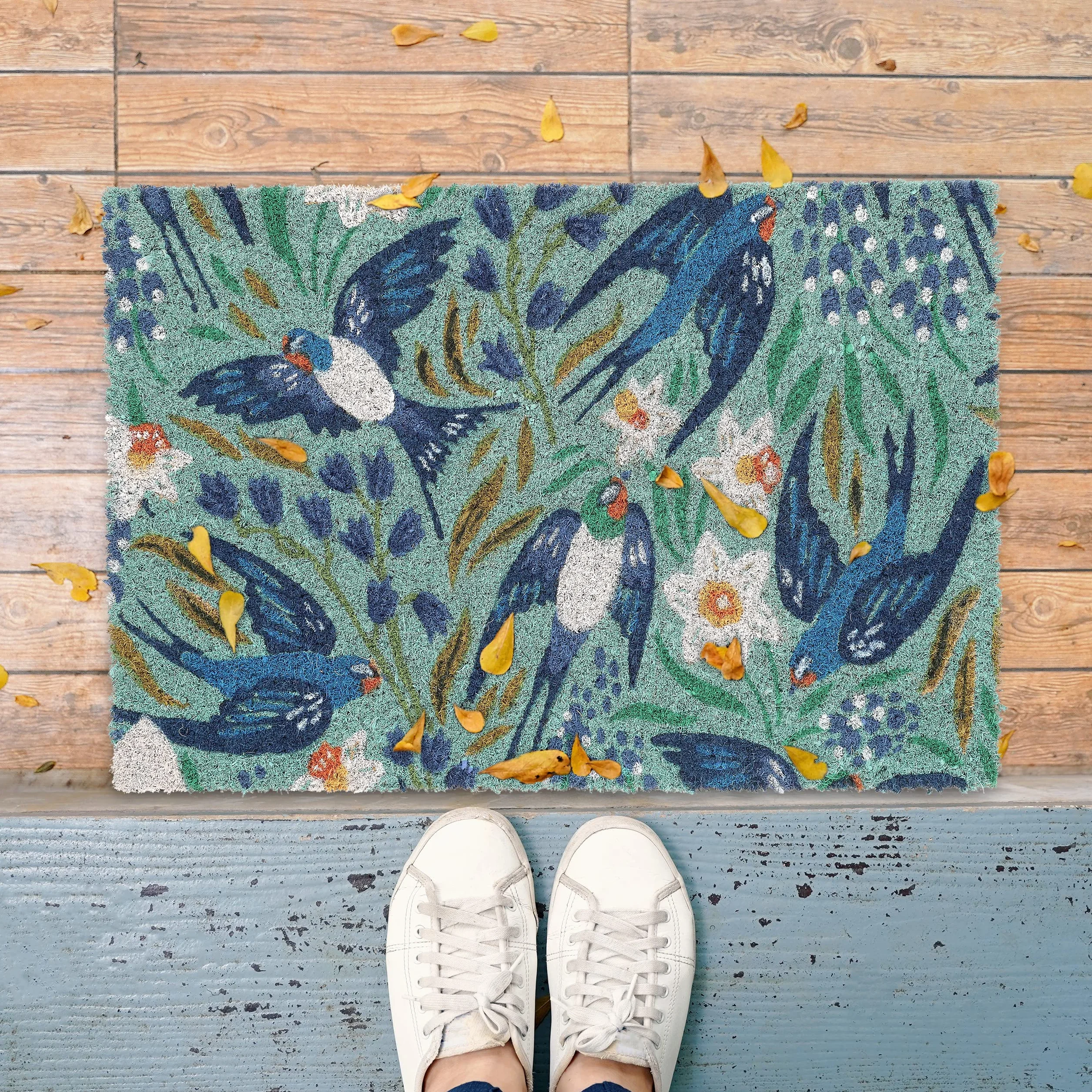 Relaxdays Wycieraczka, Tworzywo Sztuczne, Wielokolorowy, 40 x 60 cm