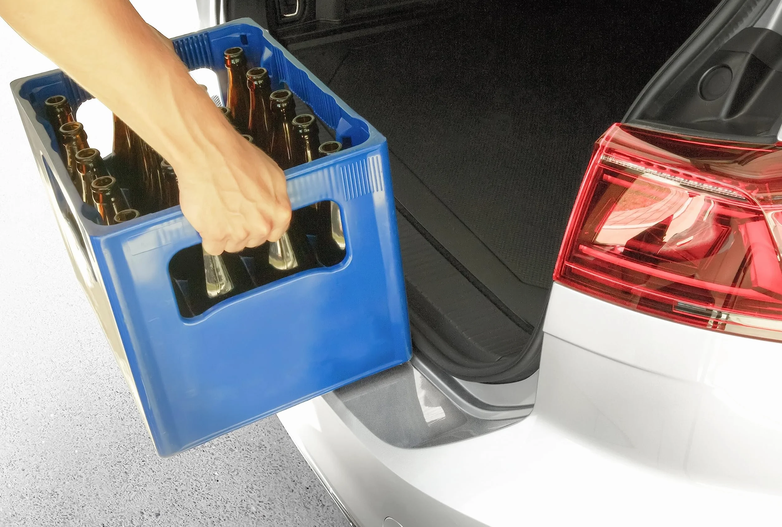 uProtect folia ochronna na krawędź załadunkową kompatybilny z VW Taigo CS I 2021-2026 - ochrona przed zarysowaniami, folia ochronna na lakier - przezroczysty błyszczący