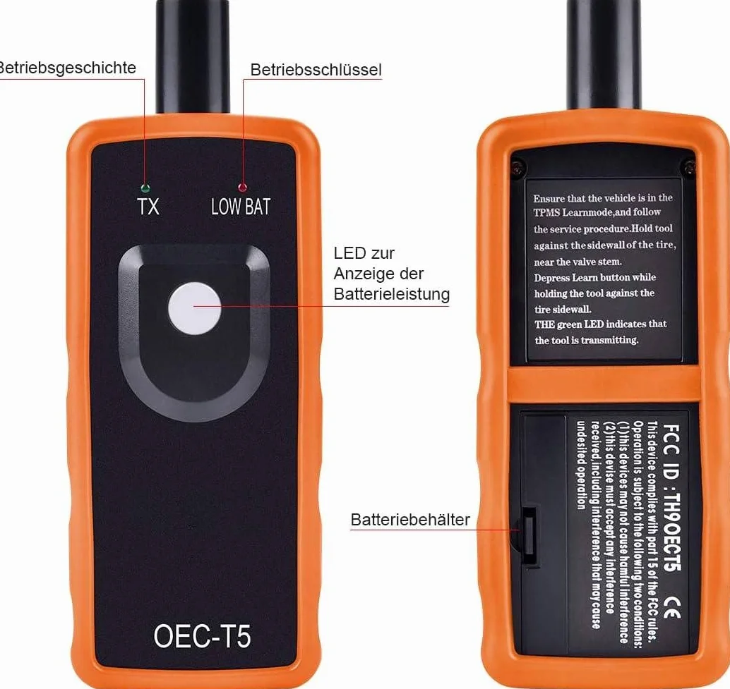 Narzędzie do resetowania TPMS do GM EL50448 narzędzie do resetowania ciśnienia w oponach czujnik ciśnienia w oponach system monitorowania ciśnienia czujniki do GM Opel 2006-2021