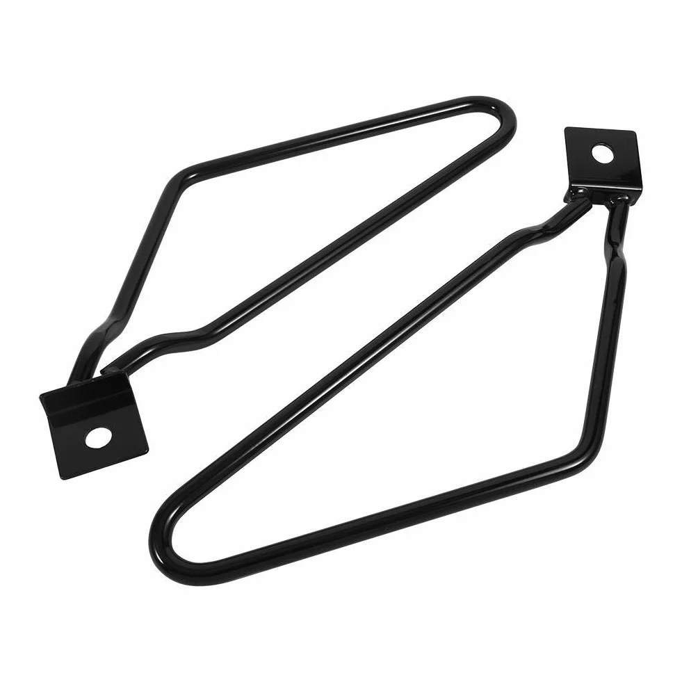 KIMISS Wsporniki do sakw motocyklowych 2x, czarne, for XL883/1200 HD1450/1584 – mocowanie sakw