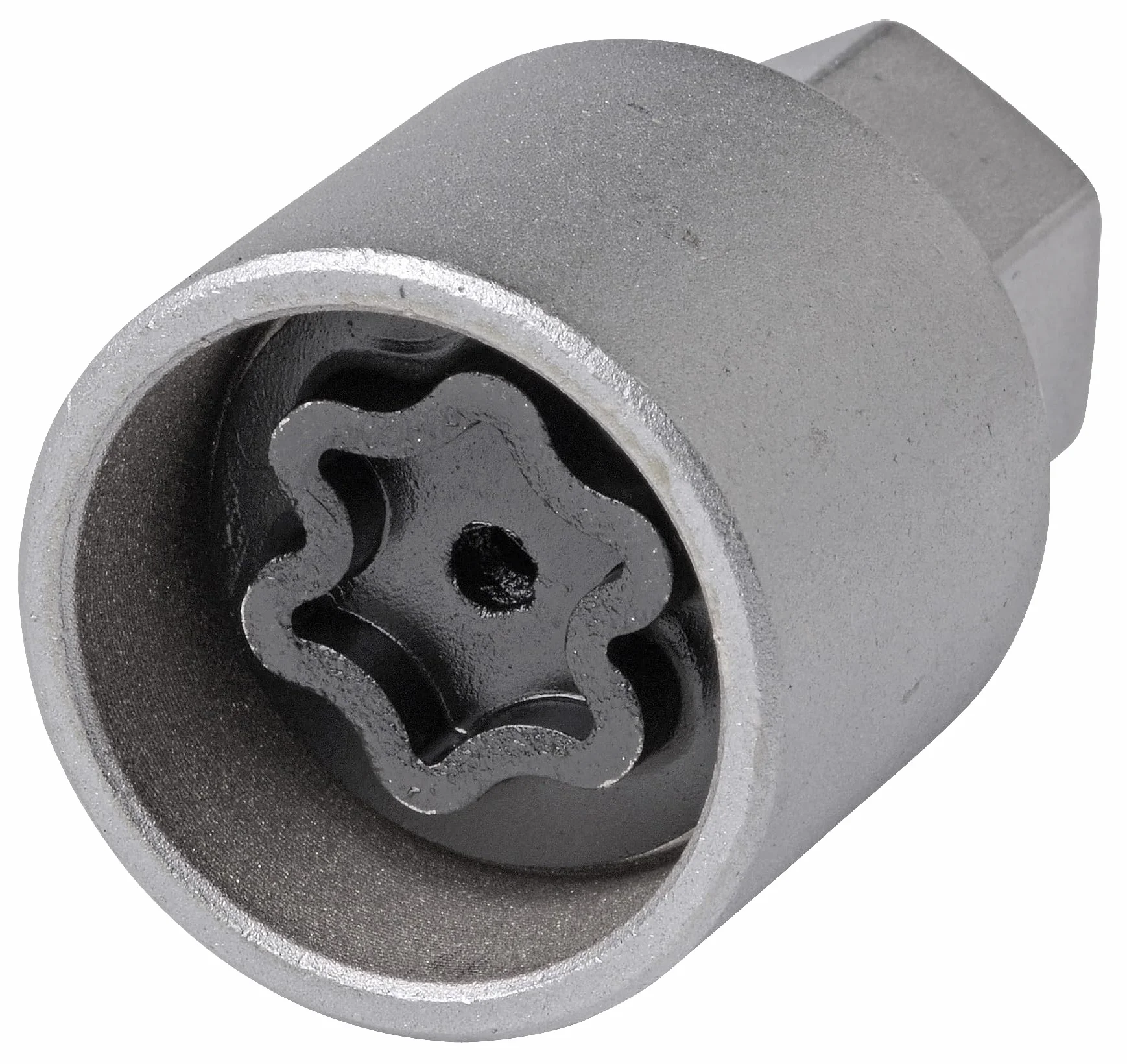 SW-Stahl 02383L-3 adapter do zamka felg, 523, nadaje się do VW I odkręcanie zamków felg I zabezpieczenie kół, narzędzie do demontażu, blokada obręczy, wykrętak i zabezpieczenie felg