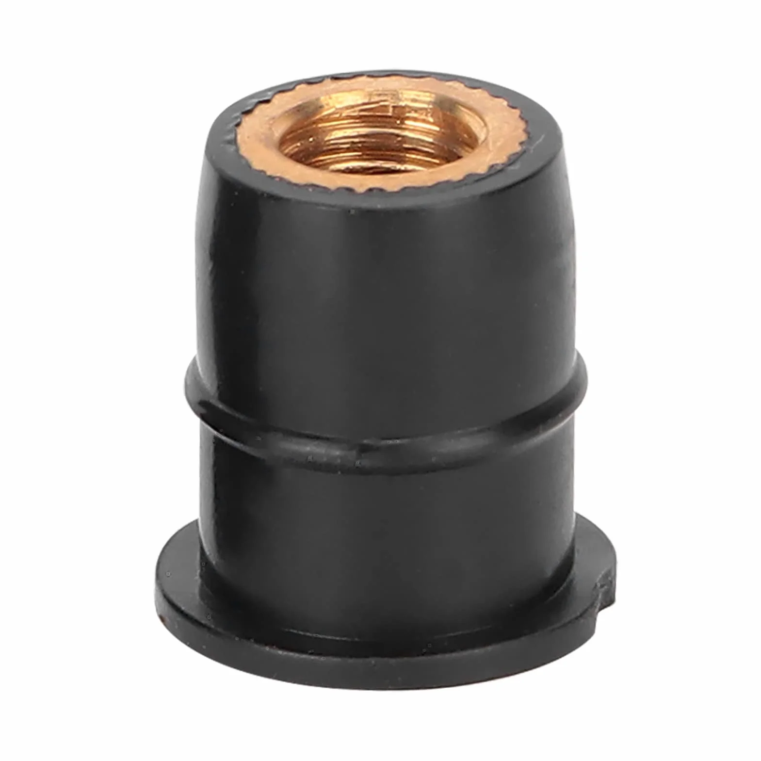 Wkładka Gumowa Nakrętka M6 10PCS M6x0.8mm Gumowy Mosiądz do Motocykla ATV
