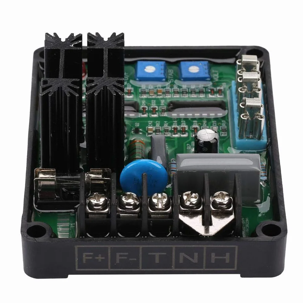 Regulator napięcia GAVR-8A, moduł automatycznego regulatora napięcia uniwersalnego generatora AVR 110/220/440 VAC Programowalny regulator napięcia wejściowego