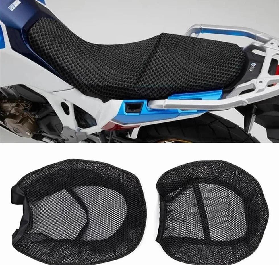 Siatkowe poduszki do siedzenia dla CRF1100 CRF1100L Afryka Twin Adventure Sport motocykl poduszka ochronna tkanina pokrowiec na siodełko akcesoria