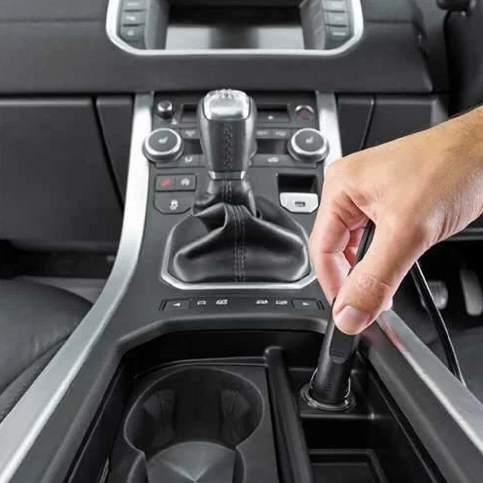 Black + Decker nvb-12-av – recogetodo do samochodu (12 V, pojemność 310 ml), szary/czerwony