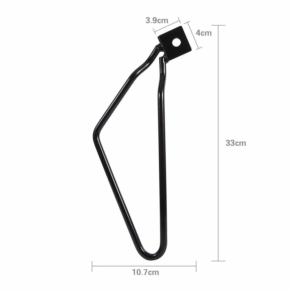 KIMISS Wsporniki do sakw motocyklowych 2x, czarne, for XL883/1200 HD1450/1584 – mocowanie sakw