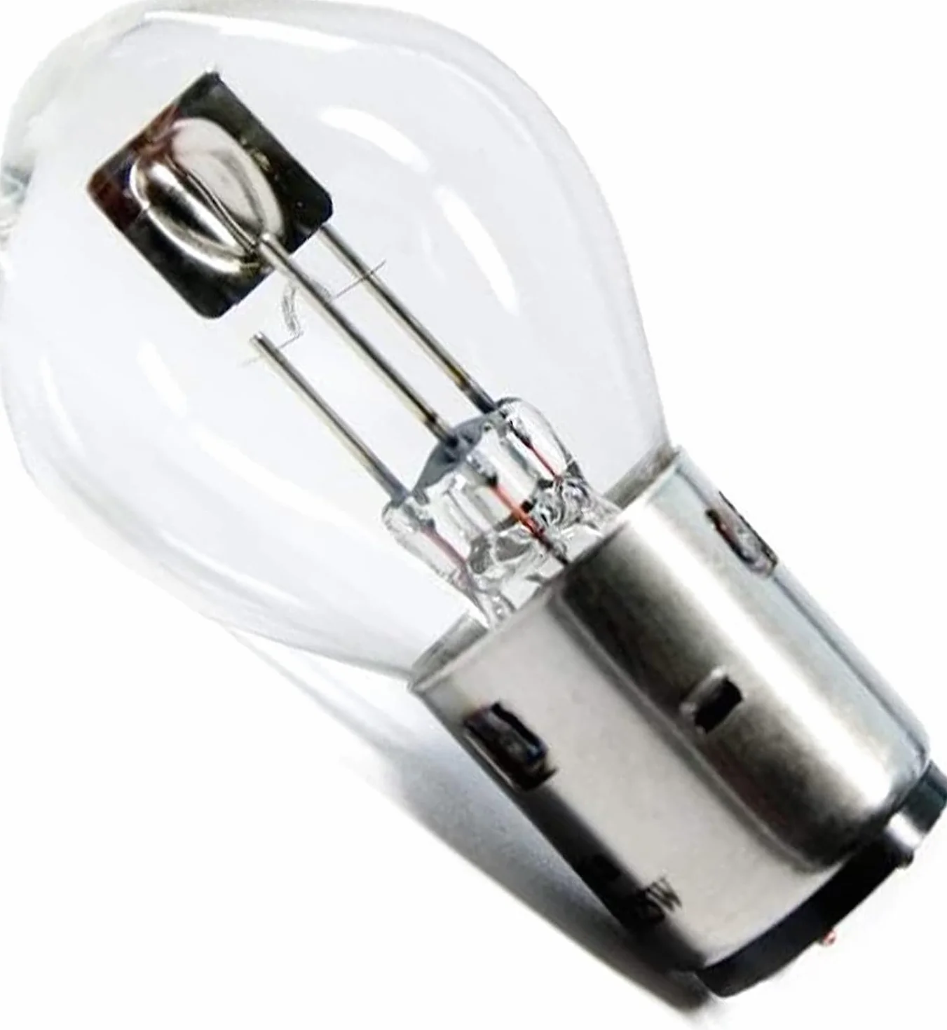 LIGHTWORLD24 BA20d S2 35/35W 12V reflektor halogenowy do motocykla, super jasne światła drogowe, światła mijania, skutera, skutera, skutera, Bilux, żarówki, 10 sztuk