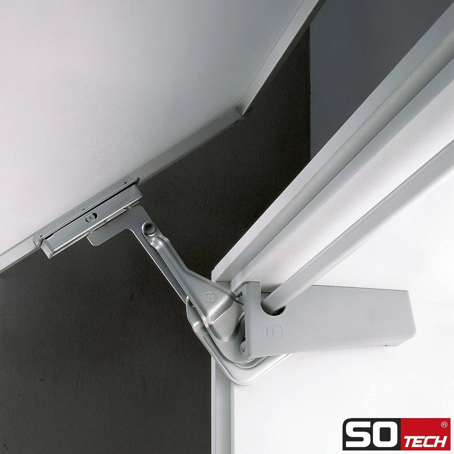 2 x SO-TECH® Original Lift-o-Mat Gasdruckdämpfer 200 N Gasdruckfeder für Kesseböhmer Beschlag