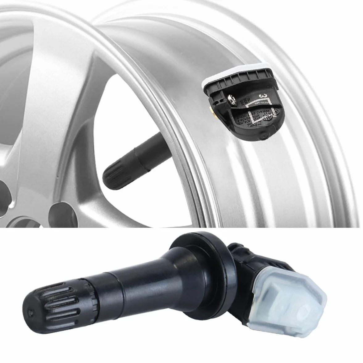 4 szt. czujników ciśnienia w oponach samochodowych 13506028, czujnik ciśnienia w oponach pasujący do Vauxhall Astra K MK7 Corsa DE Meriva
