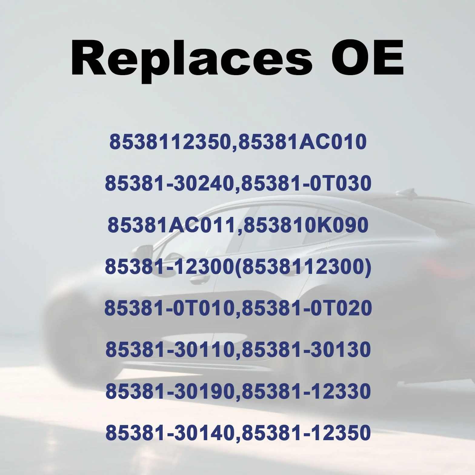 Dysze Spryskiwaczy Szyby Przedniej Kompatybilne z Toyota Tundra 2006-2023 Prius 2010-2015 Sequoia 2008-2020 Lexus 2 Sztuki