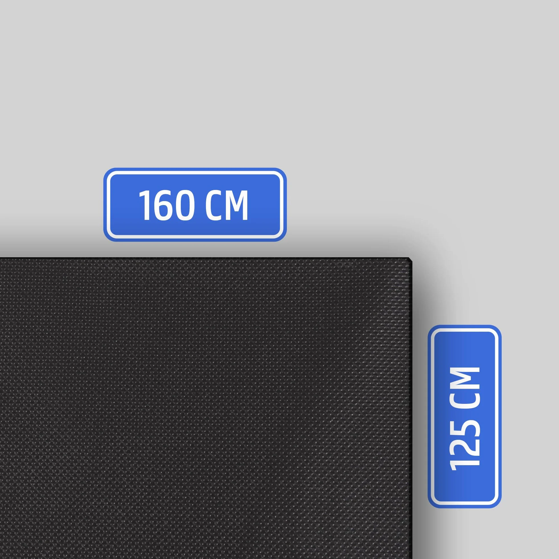 Antypoślizgowa mata 125 x 160 cm – uniwersalna mata przeciw zabrudzeniom, wodoszczelna i z możliwością przycięcia – gumowa mata antypoślizgowa do bagażnika samochodowego