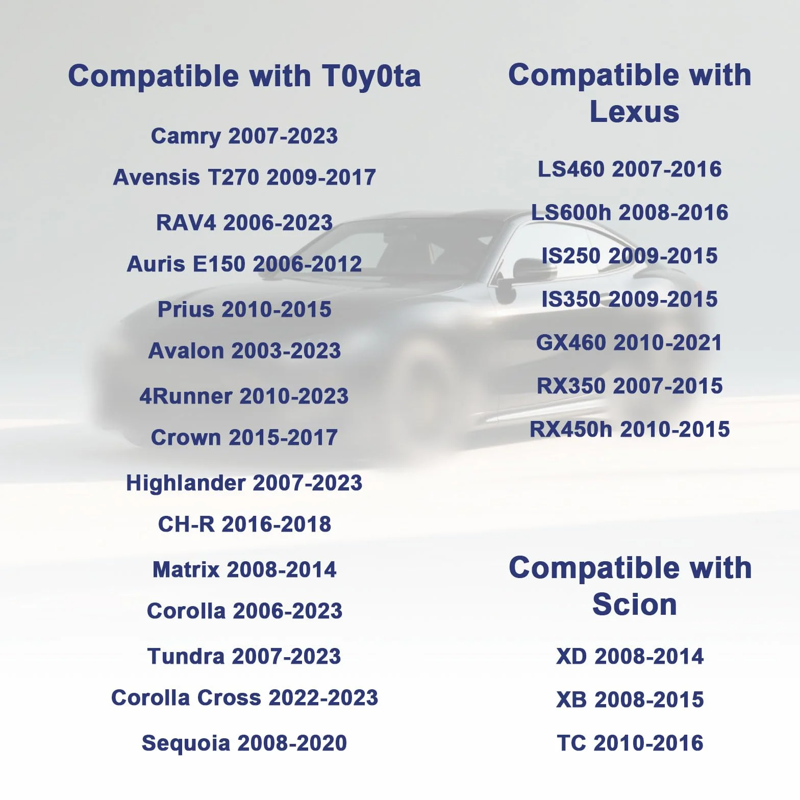 Dysze Spryskiwaczy Szyby Przedniej Kompatybilne z Toyota Tundra 2006-2023 Prius 2010-2015 Sequoia 2008-2020 Lexus 2 Sztuki