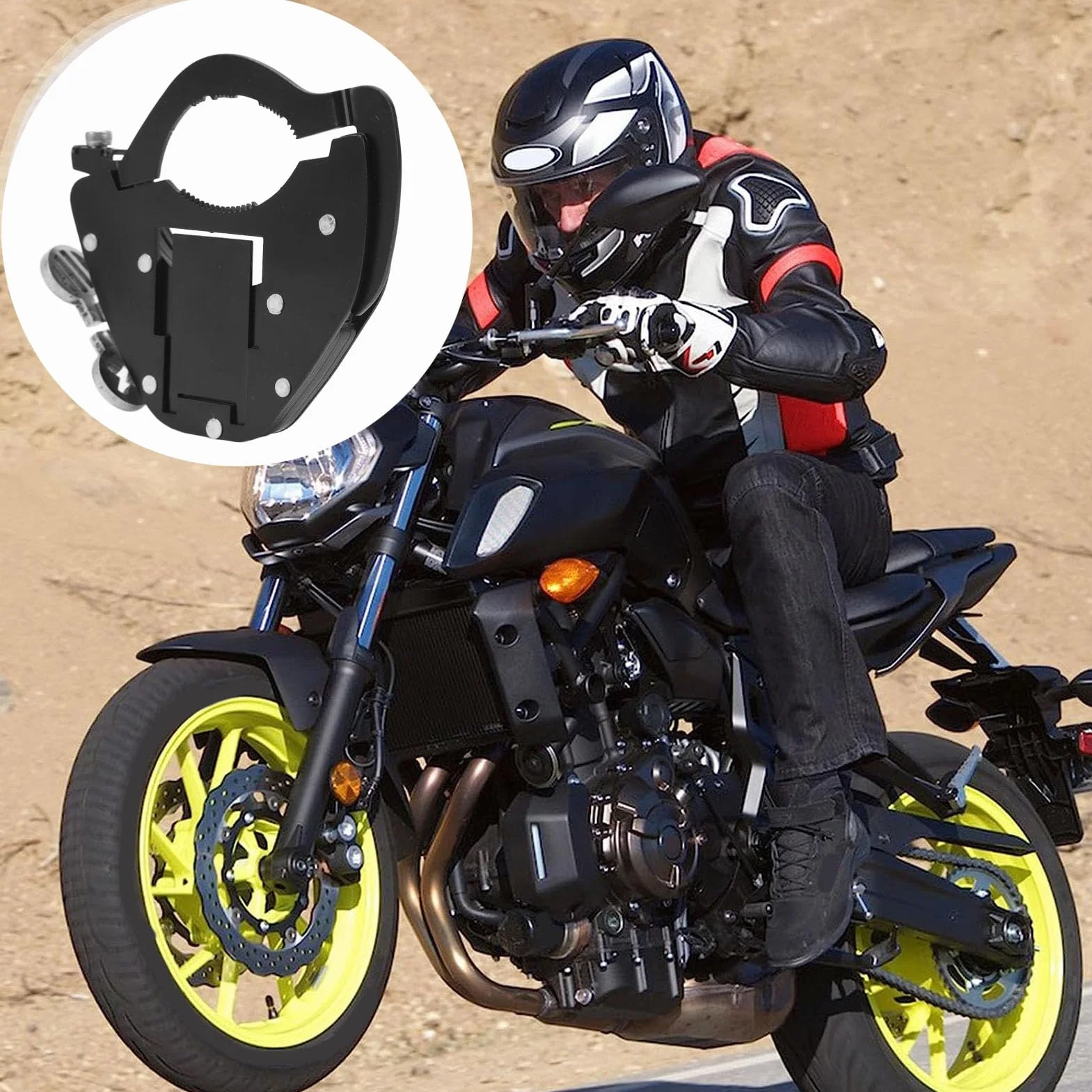 Blokada Przepustnicy Motocykla, Tempomat Motocykla Uchwyt Blokady Przepustnicy Uniwersalne Regulowane Urządzenie Zabezpieczające Przed kradzieżą do Blokady Przepustnicy