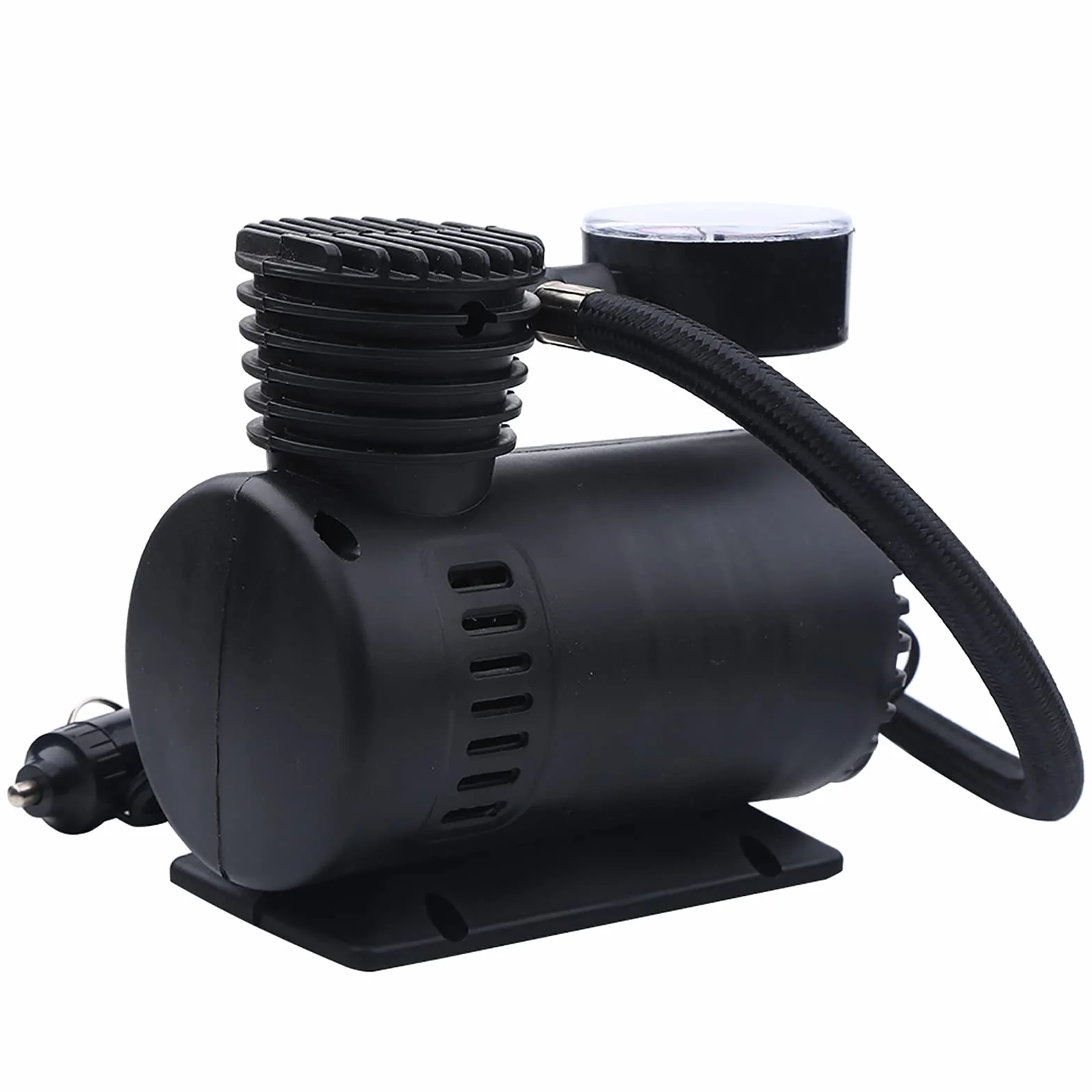 Przenośna mini sprężarka powietrza elektryczna pompa infaltorowa do opon 300 PSI z czujnikiem ciśnienia do rowerów, samochodów, motocykli